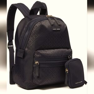 New Tommy Hilfiger Portland II Women's Medium Backpack with Hangoff